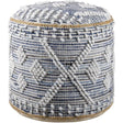Surya Sydney SYPF-002 16"H x 18"W x 18"D Pouf