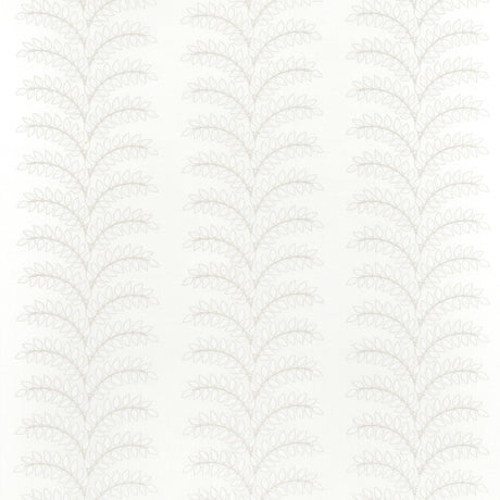 Anna French Frondescence Embroidery Off White Fabric