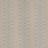 Anna French Frondescence Embroidery Flax Fabric