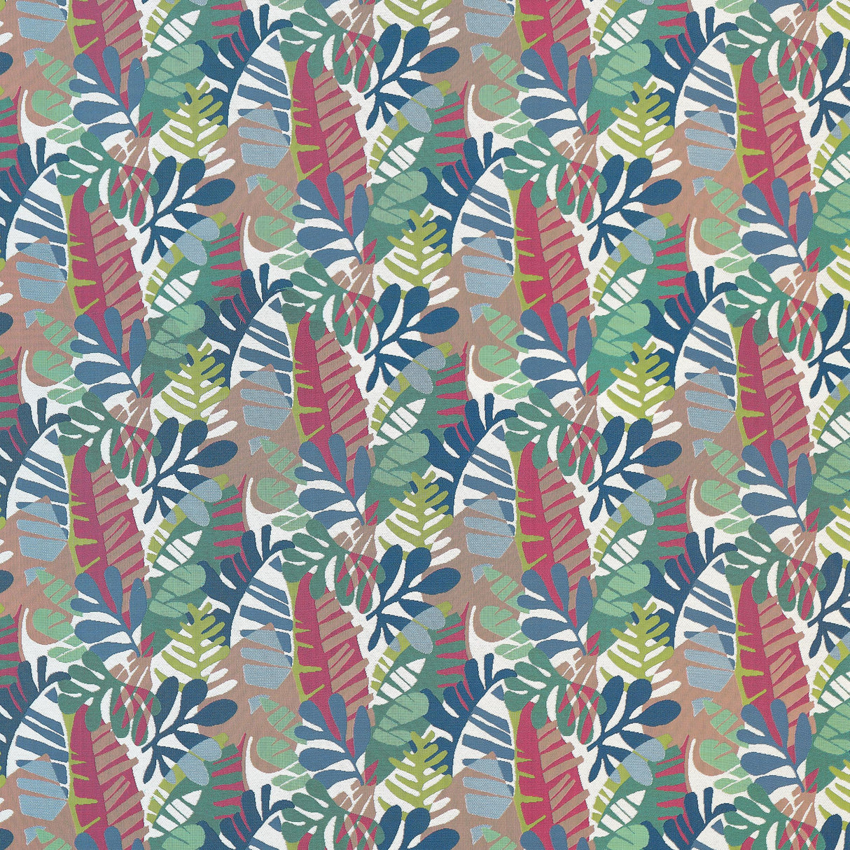 Thibaut Ipanema Cornflower And Peony Fabric