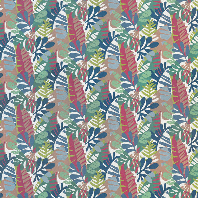 Thibaut Ipanema Cornflower And Peony Fabric