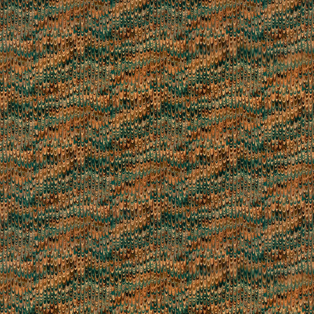 Mulberry END PAPER VELVET TEAL Fabric