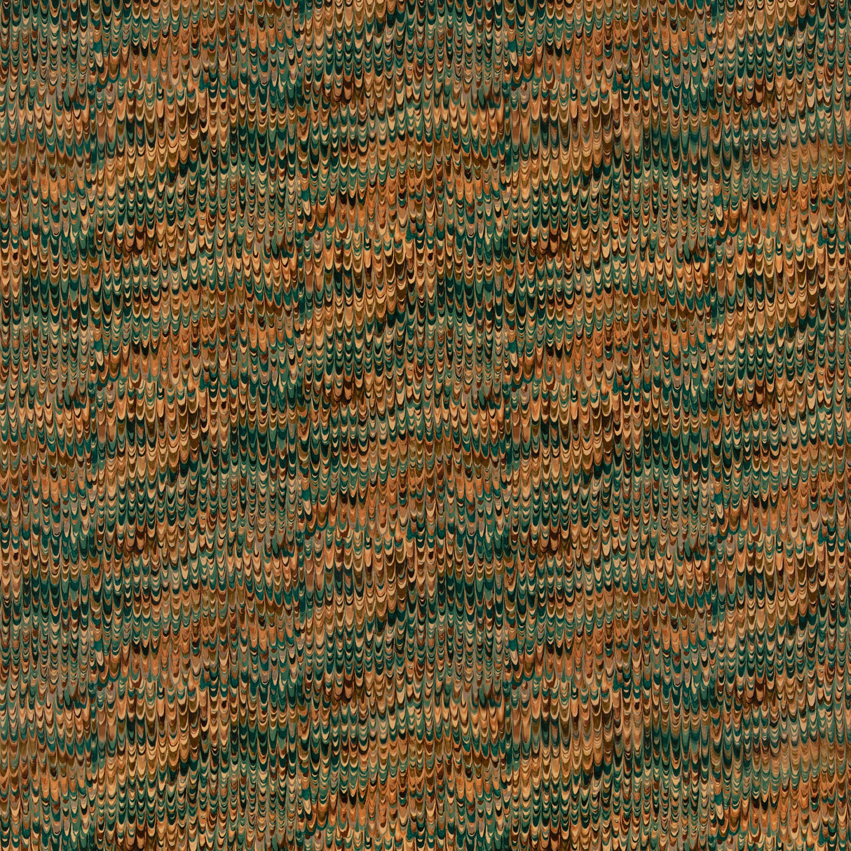 Mulberry END PAPER VELVET TEAL Fabric