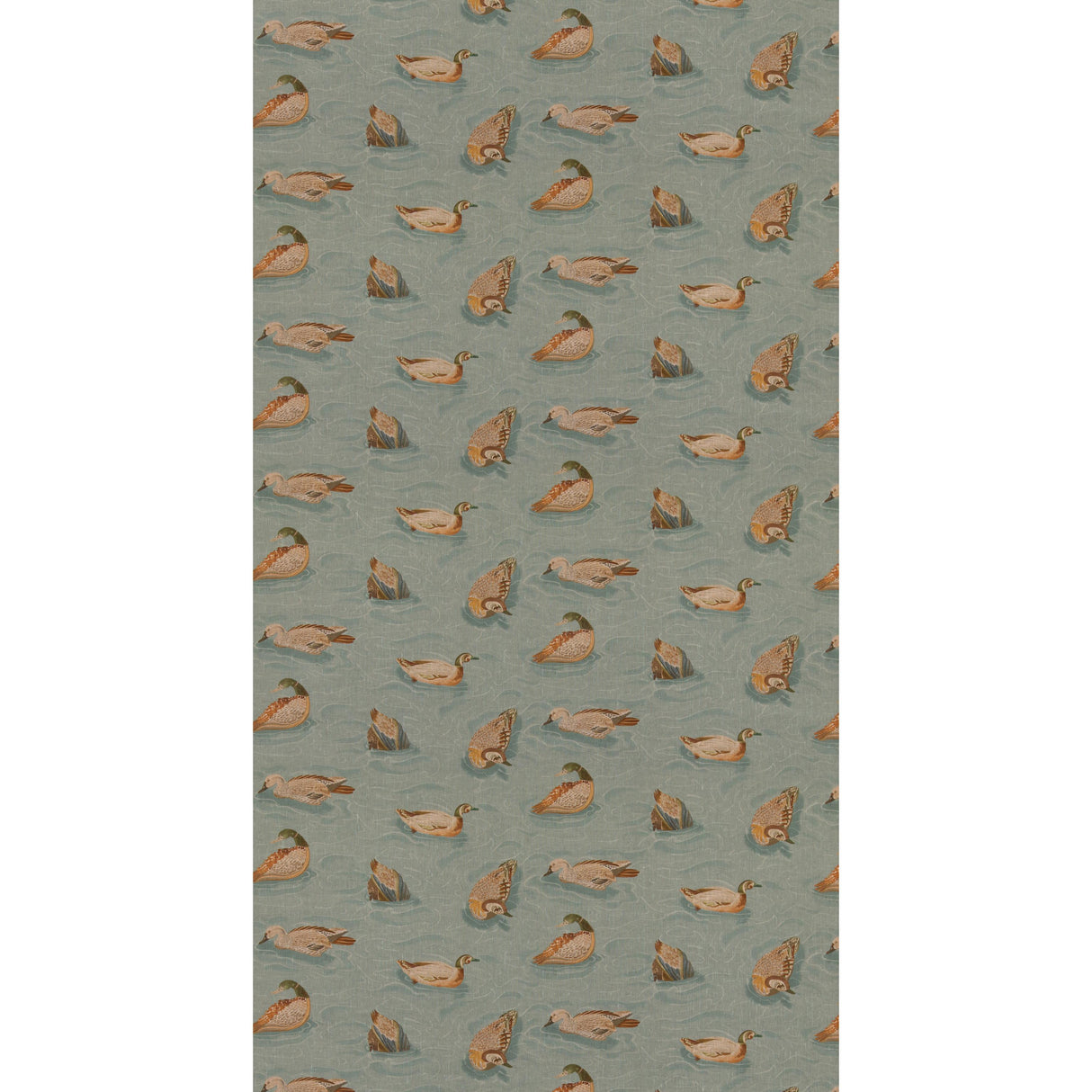 Mulberry DUCK POND TEAL Fabric