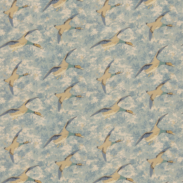 Mulberry FOREST DUCKS BLUE Fabric