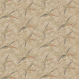 Mulberry FOREST DUCKS PARCHMENT Fabric