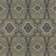 Mulberry WOODLAND PAISLEY INDIGO Fabric