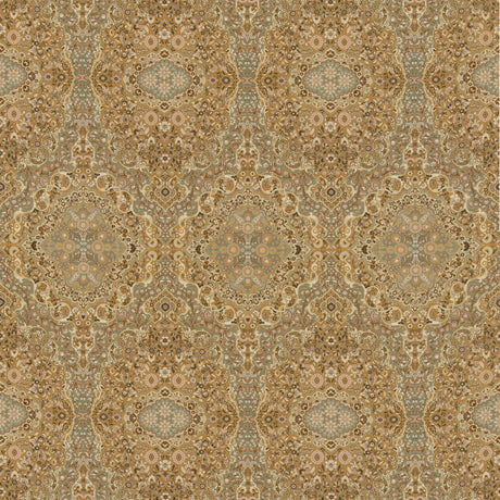 Mulberry WOODLAND PAISLEY OCHRE Fabric