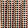 Mulberry WICKET TEAL/RED Drapery Fabric