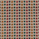 Mulberry WICKET TEAL/RED Drapery Fabric