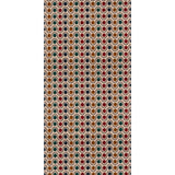 Mulberry WICKET TEAL/RED Drapery Fabric