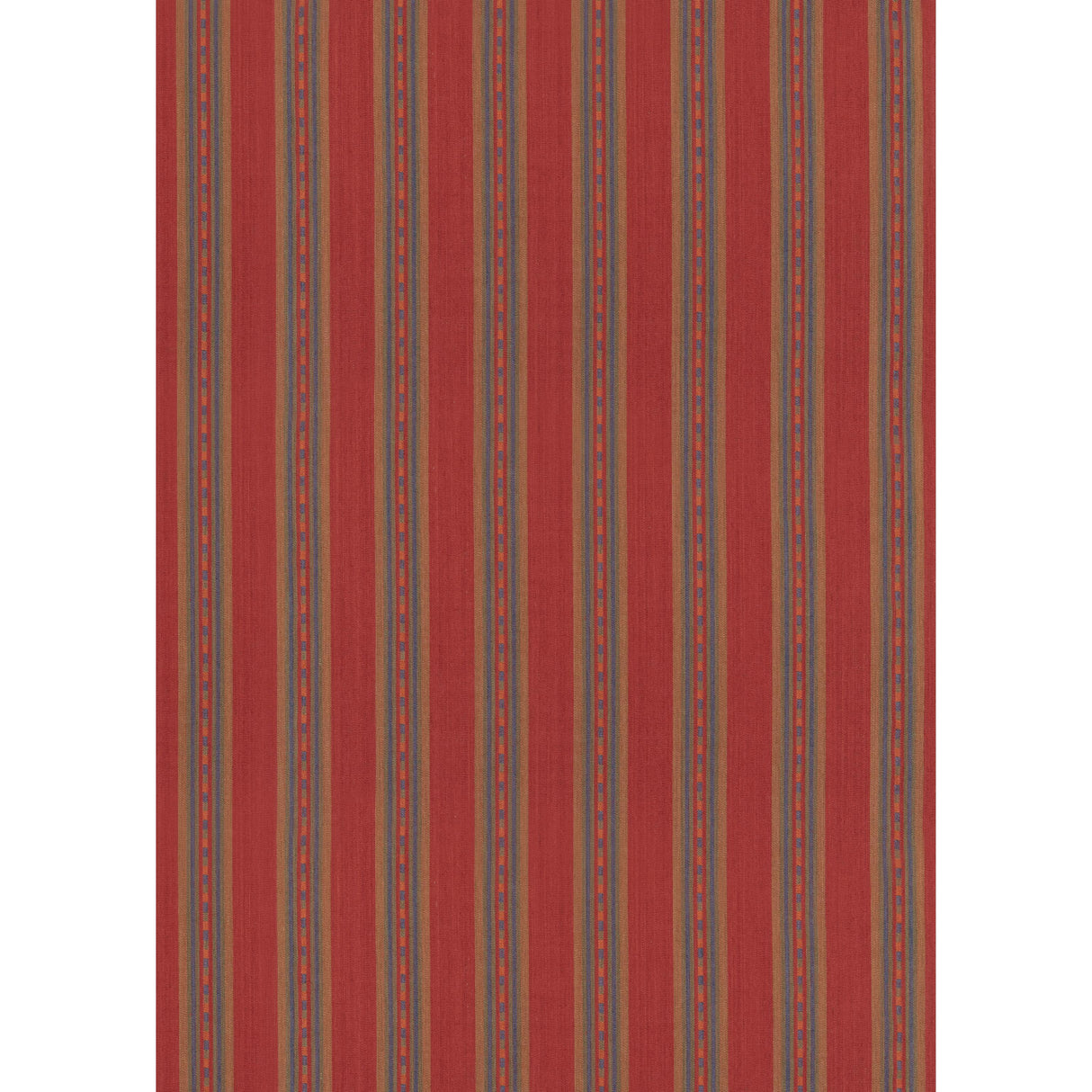 Mulberry COUNTRY STRIPE RED Fabric