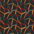 Mulberry BELTANE MIDNIGHT BLUE Fabric