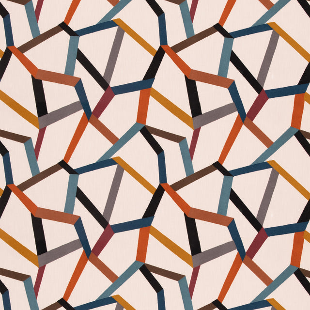 Mulberry BELTANE TEAL/SPICE Fabric