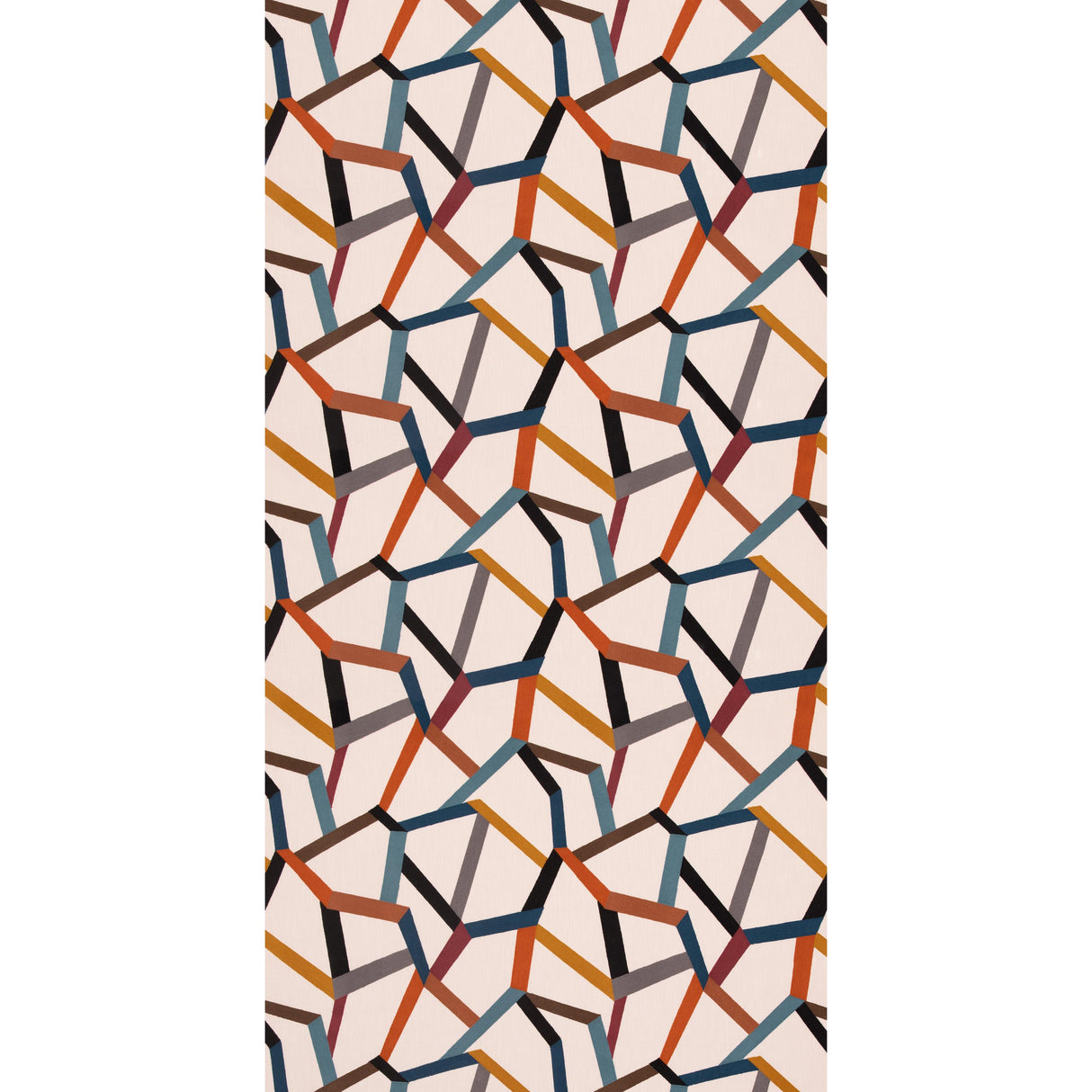 Mulberry BELTANE TEAL/SPICE Fabric