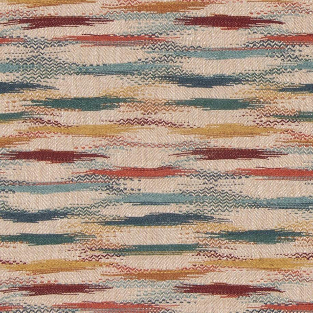 Mulberry FELBRIGG TEAL/SPICE Upholstery Fabric