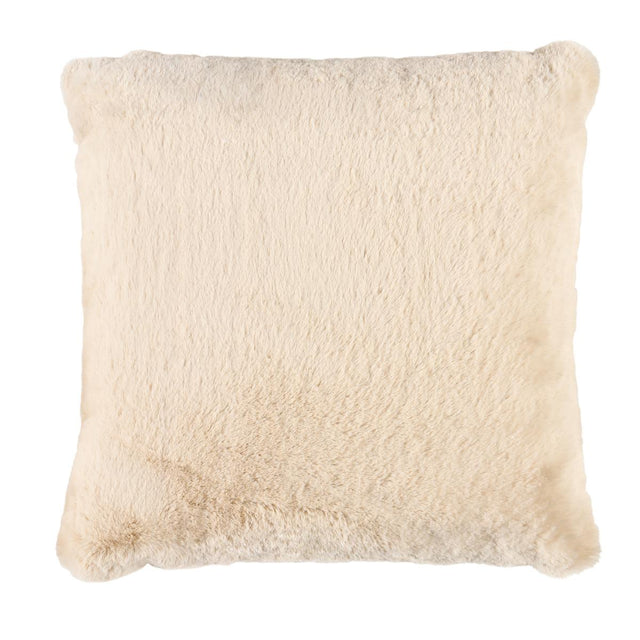 Schumacher Birch 22" x 22" Timberline Faux Fur Pillow