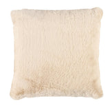 Schumacher Birch 20" x 20" Timberline Faux Fur Pillow