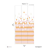 Papermint Alma Pack 2 in Pink Wall Mural