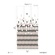 Papermint Alma Pack 2 in Black Wall Mural