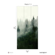 Papermint Boreal Pack 2 in Green Wall Mural