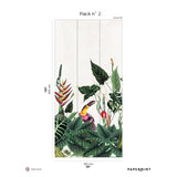 Papermint Borno Pack 2 in Green Wall Mural