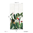 Papermint Borno Pack 3 in Green Wall Mural