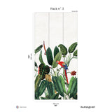 Papermint Borno Pack 3 in Green Wall Mural