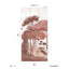 Papermint French Riviera Pack 1 in Red Wall Mural