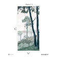 Papermint Crozon Pack 3 in Green Wall Mural