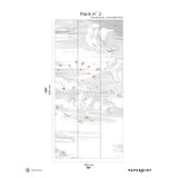 Papermint Soaring Pack 2 in Red Wall Mural