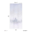 Papermint Starlights Pack 1 in White Wall Mural
