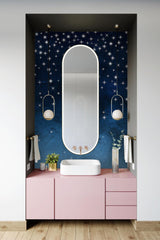 Veer Decor Starlights Pack 1 in Navy Wall Mural