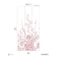 Papermint Flora Pack 1 in Pink Wall Mural