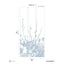 Papermint Flora Pack 2 in Blue Wall Mural