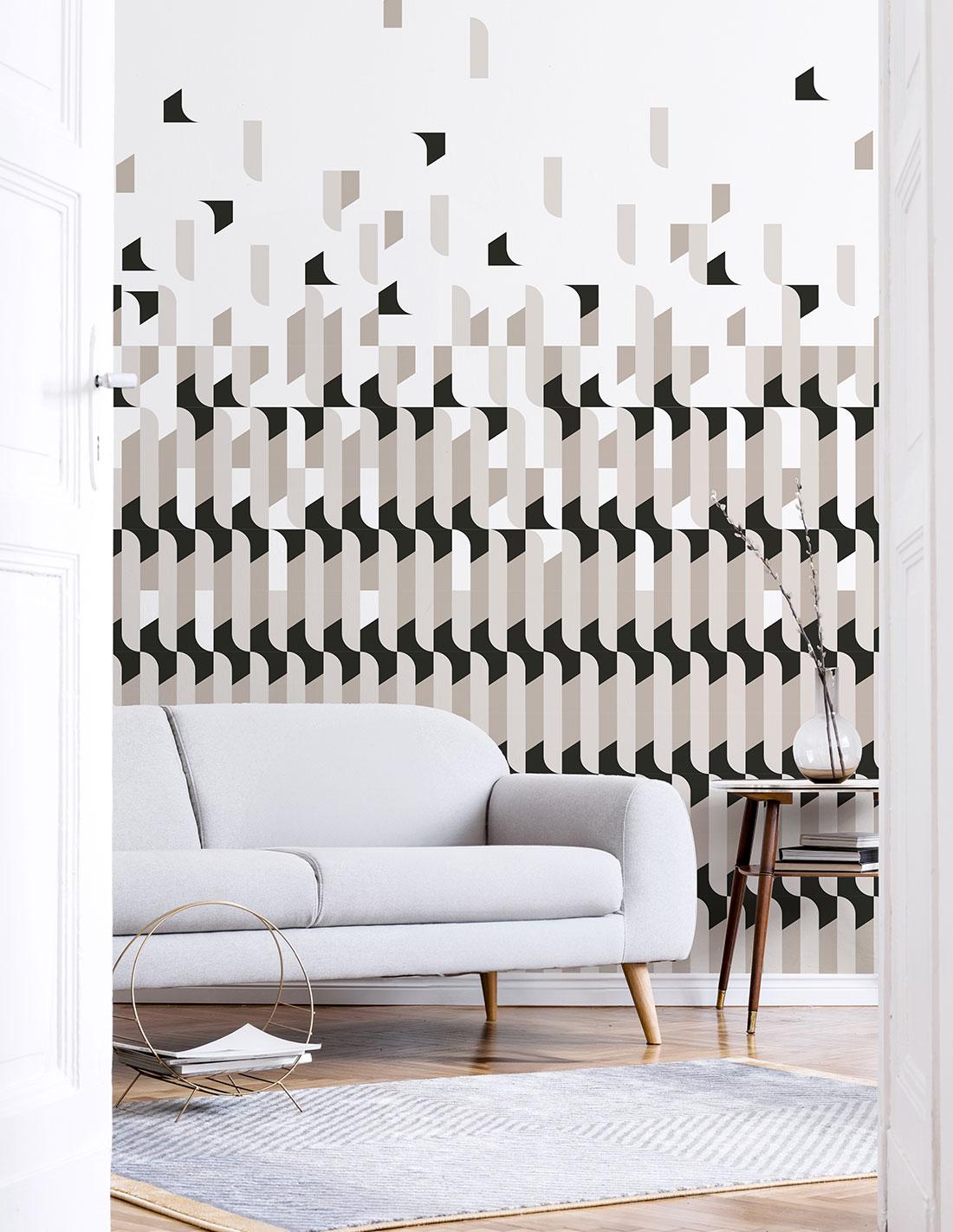 Veer Decor Alma Pack 1 & 2 in Black Wall Mural