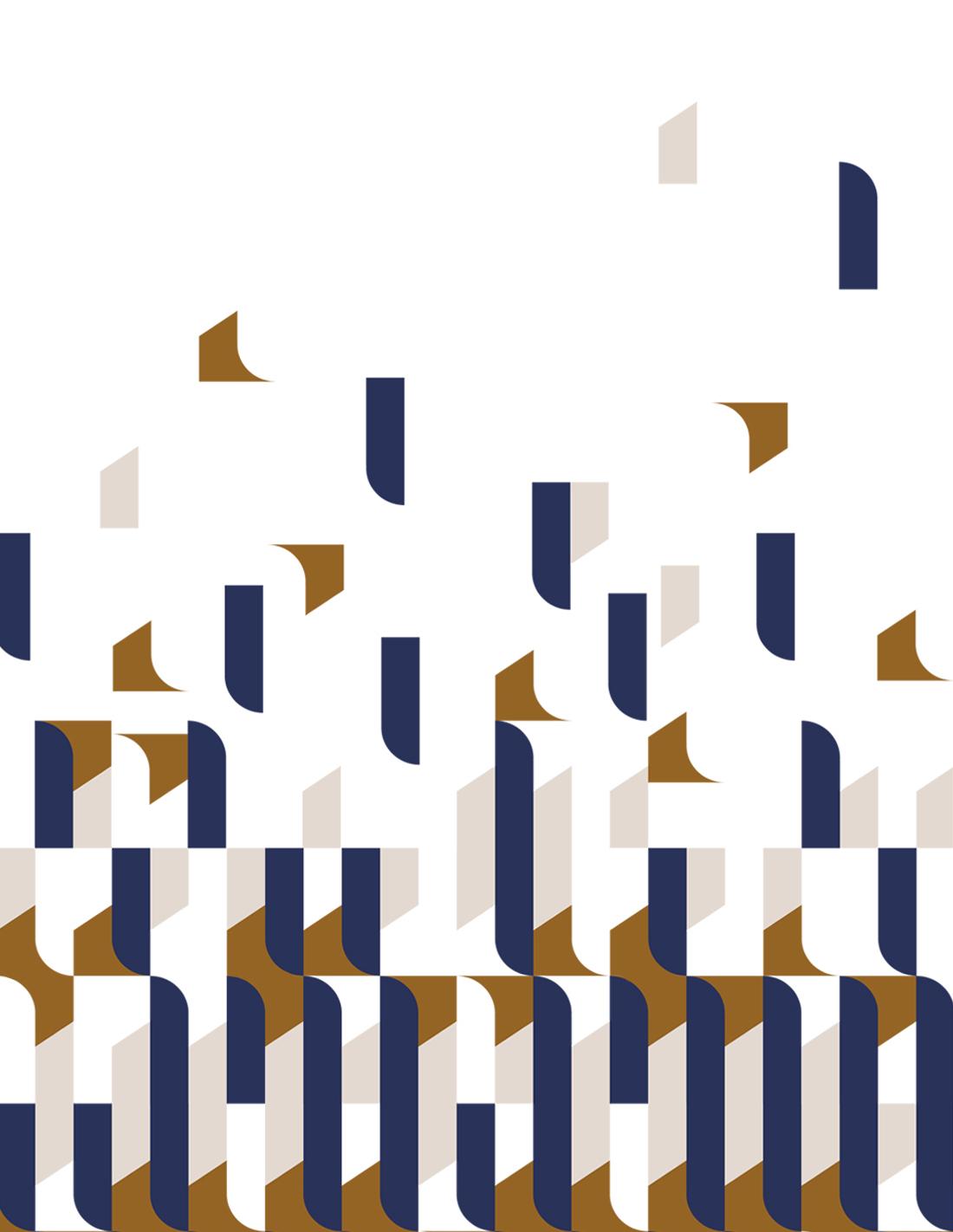 Veer Decor Alma Pack 1 & 2 in Blue Wall Mural