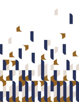 Veer Decor Alma Pack 1 & 2 in Blue Wall Mural