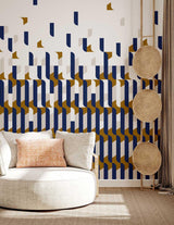 Veer Decor Alma Pack 1 & 2 in Blue Wall Mural