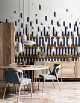 Veer Decor Alma Pack 1 & 2 in Blue Wall Mural