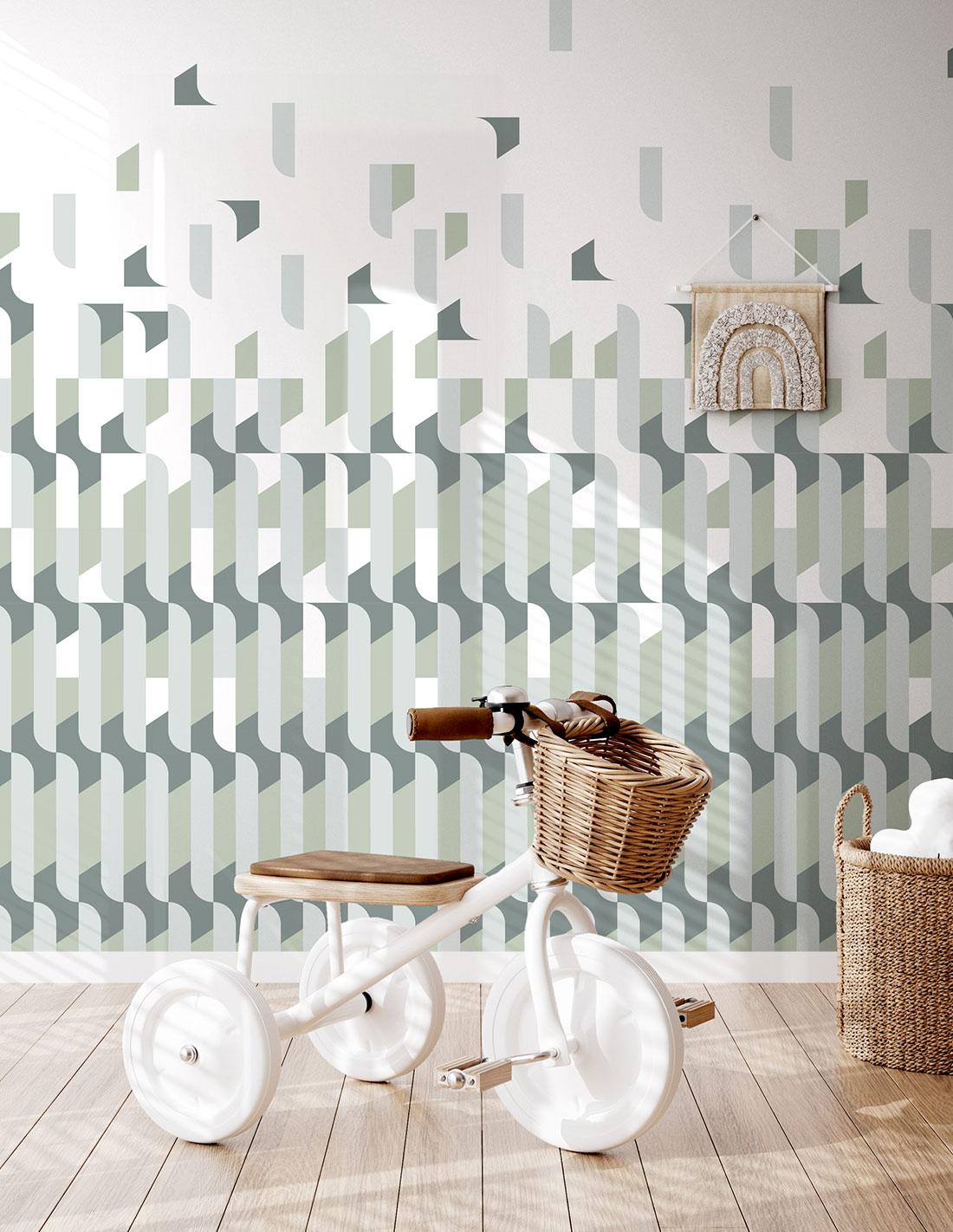 Veer Decor Alma Pack 1 & 2 in Gray Wall Mural