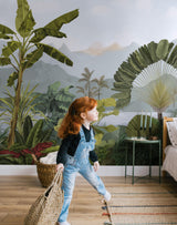Veer Decor Amazonia Pack 1, 2 & 3 in Blue Wall Mural