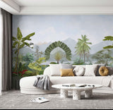 Veer Decor Amazonia Pack 1, 2 & 3 in Blue Wall Mural