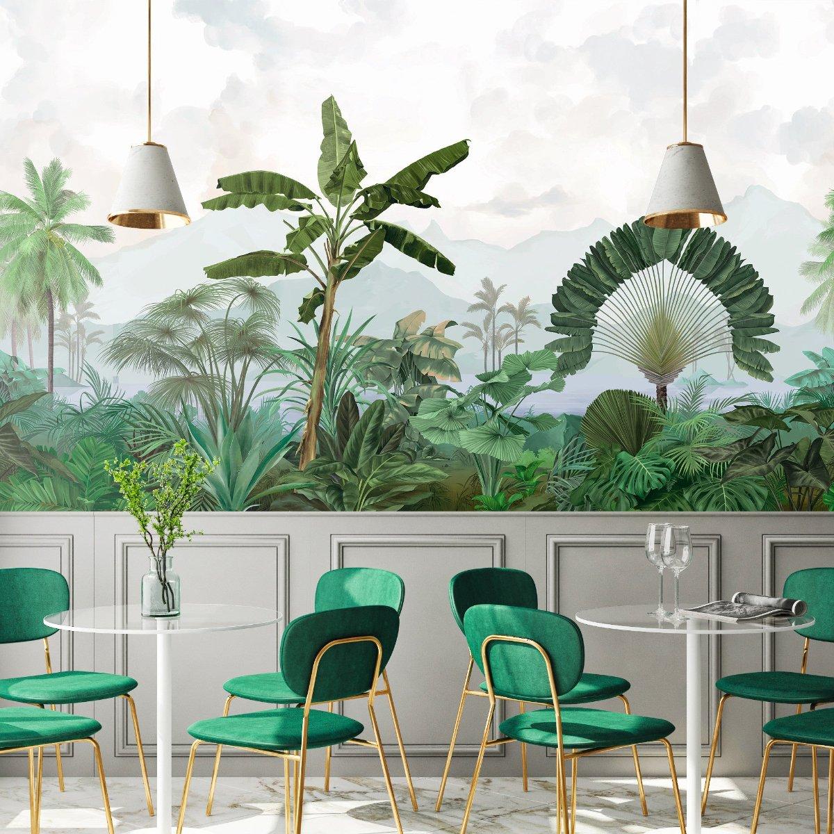 Veer Decor Amazonia Pack 1, 2 & 3 in Green Wall Mural