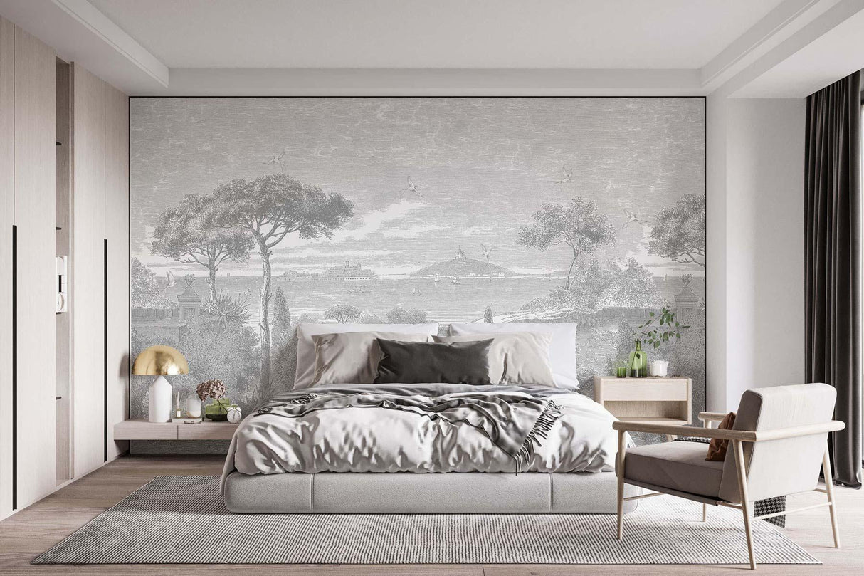 Veer Decor By the Sea Pack 1, 2 & 3 in Gray Wall Mural