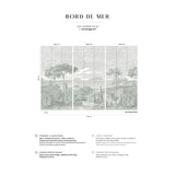 Papermint By the Sea Pack 1, 2 & 3 in Green Wall Mural