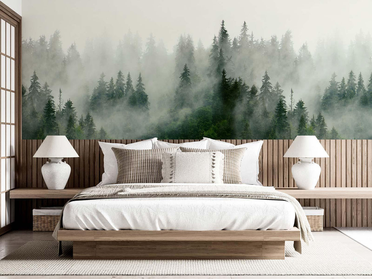 Veer Decor Boreal Pack 1 & 2 in Green Wall Mural