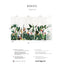 Papermint Borno Pack 1, 2 & 3 in Green Wall Mural