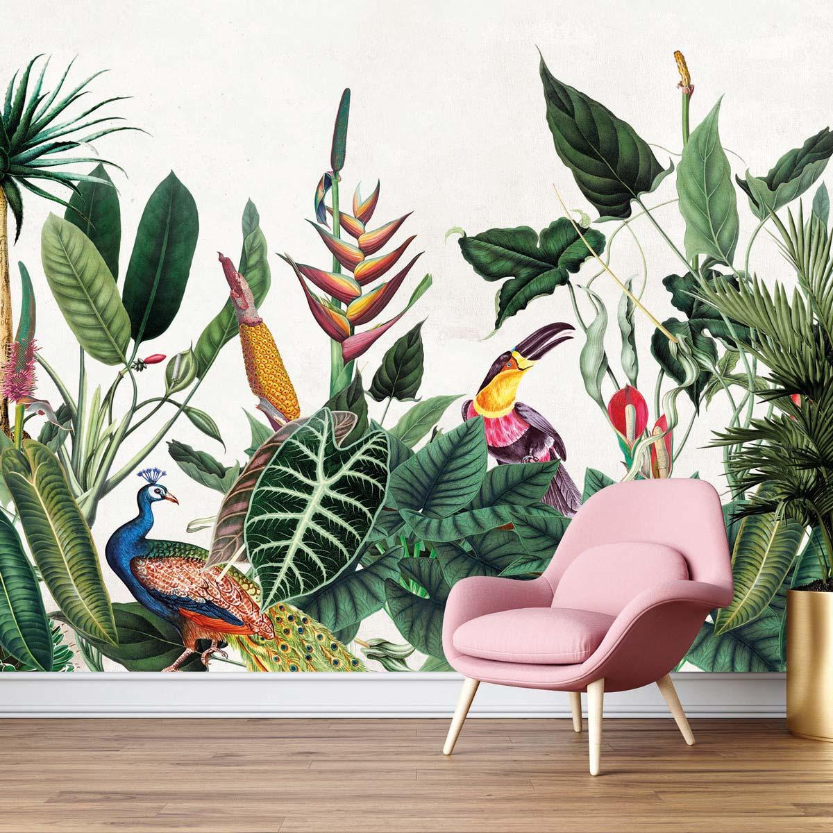 Papermint Bornéo Pack 1, 2 & 3 in Green Wall Mural