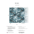 Papermint Bushu Pack 1 & 2 in Blue Wall Mural